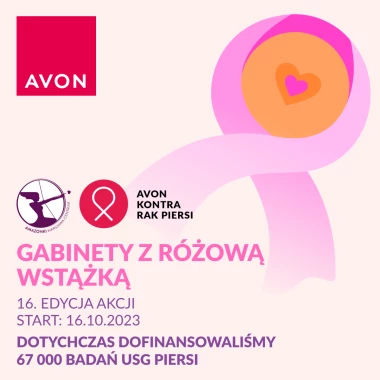 Gabinet z różową wstążką
