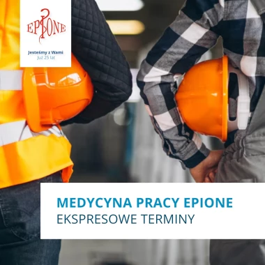 MEDYCYNA PRACY- Szybkie terminy