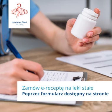 Zamów e-Receptę na leki stałe