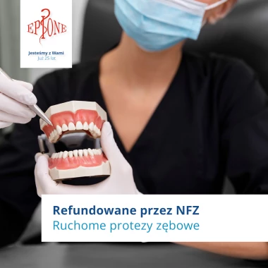 Bezpłatne protezy zębowe.