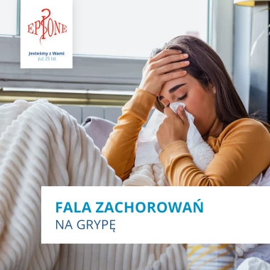 Fala zachorowań na grypę!