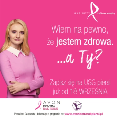 USG Piersi - Gabinety z Różową Wstążką